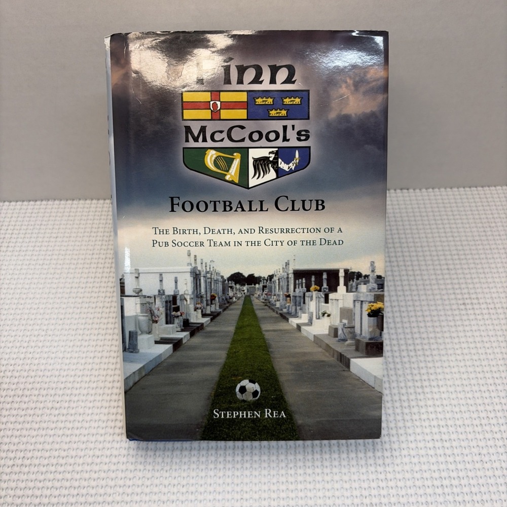 Finn McCool's Football Club Hardcover Book 2009 and Signed by Author